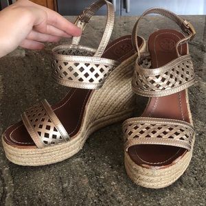 Tory Burch Platform Wedges